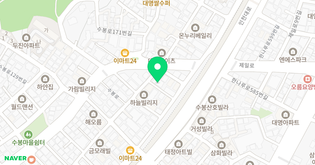 BS웰하우스 위치 지도 - 인천광역시 미추홀구 경인북길 409-14
