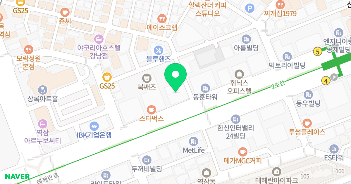 702-13(성지하이츠) 위치 지도 - 서울특별시 강남구 테헤란로 313