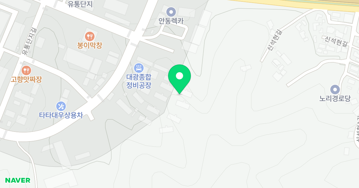 예담빌리지-다 위치 지도 - 경상북도 안동시 풍산읍 유통단지길 154-4