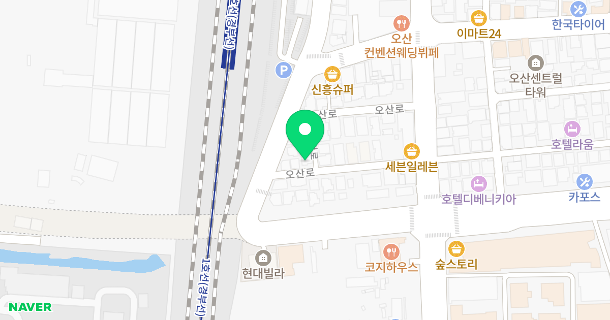 (884-5) 위치 지도 - 경기도 오산시 오산로 177-24