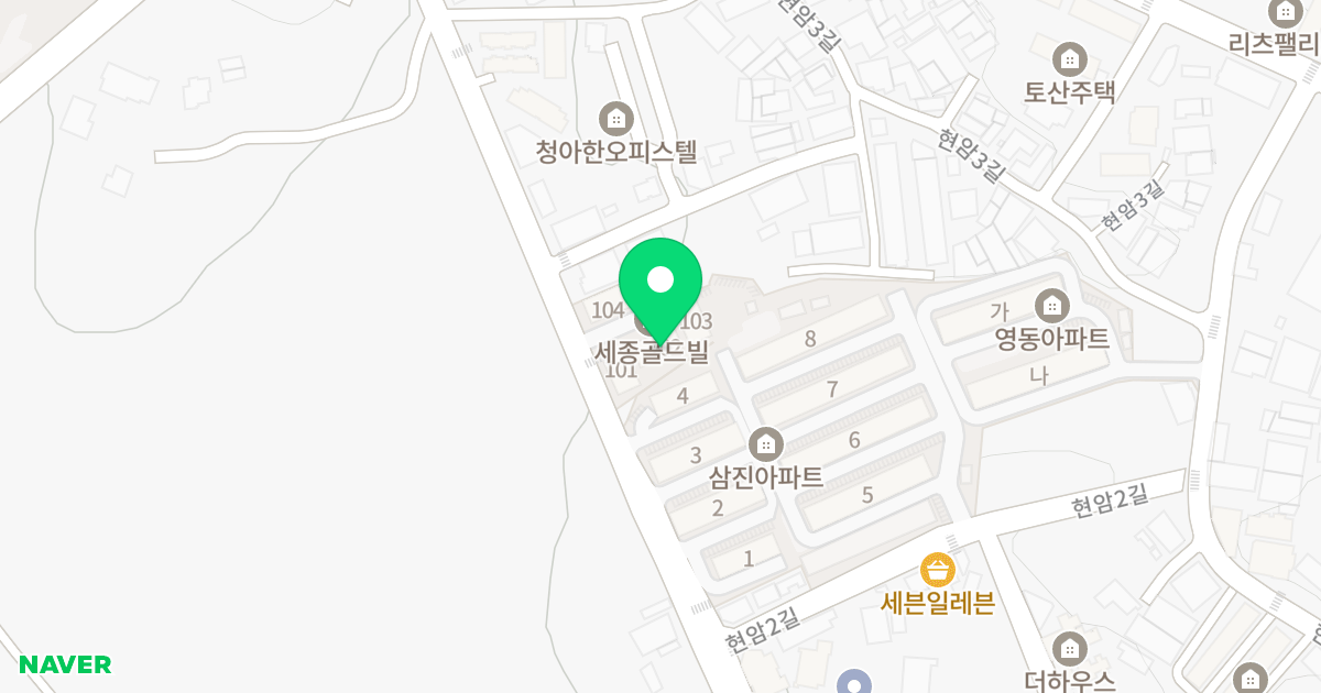세종골드빌 위치 지도 - 경기도 여주시