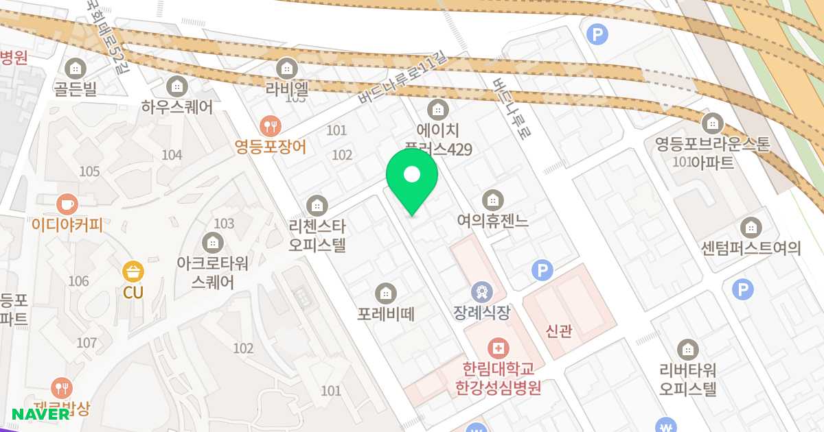 청호오피스텔 위치 지도 - 서울특별시 영등포구 버드나루로7길 12-18