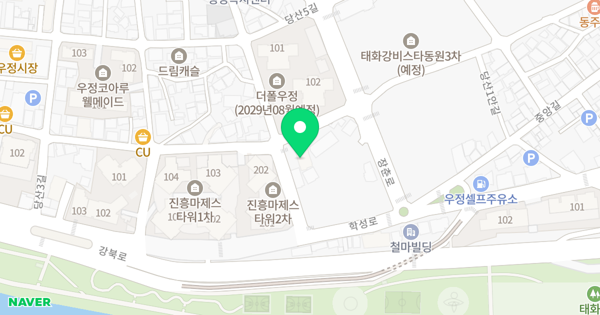 신보아트빌 위치 지도 - 울산광역시 중구 당산1길 10