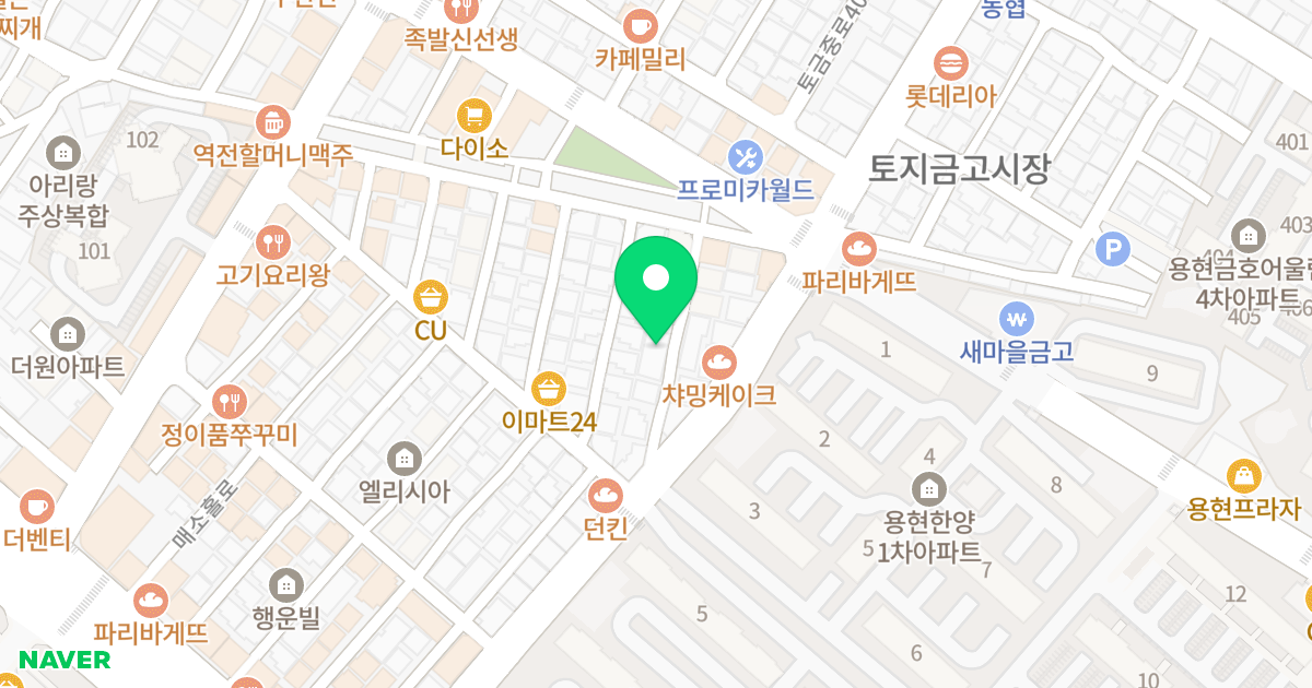 네스트빌 위치 지도 - 인천광역시 미추홀구 낙섬중로 19-19