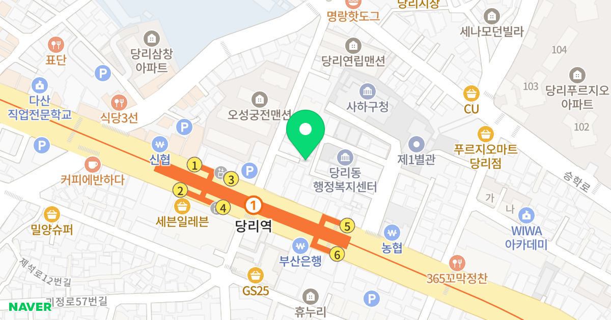 성도빌라 위치 지도 - 부산광역시 사하구 낙동대로398번길 3-13