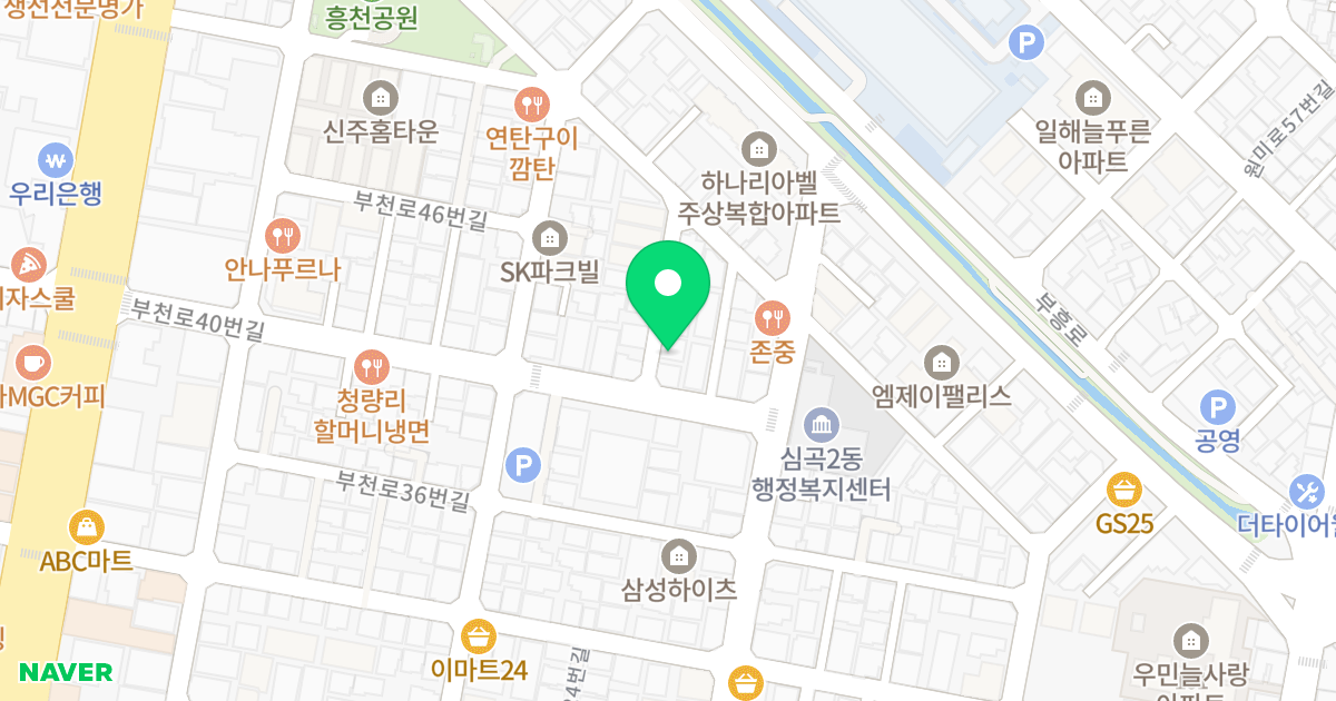 드림캐슬 위치 지도 - 경기도 부천시 원미구  49-6