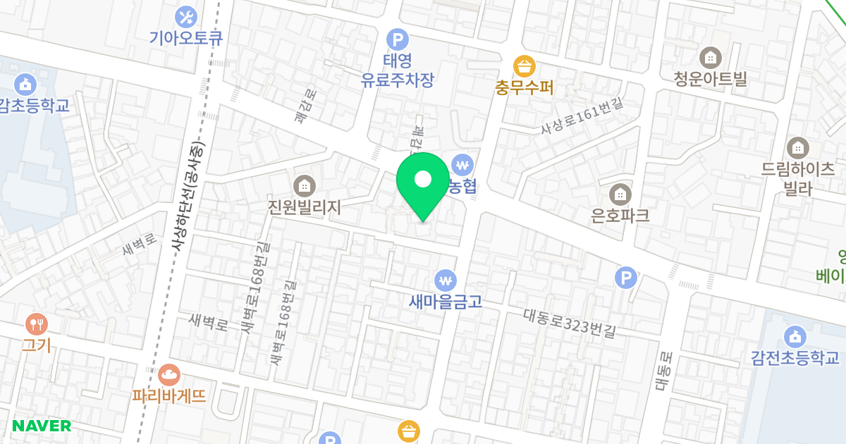 로얄캐슬 위치 지도 - 부산광역시 사상구 새벽시장로103번길 51-6