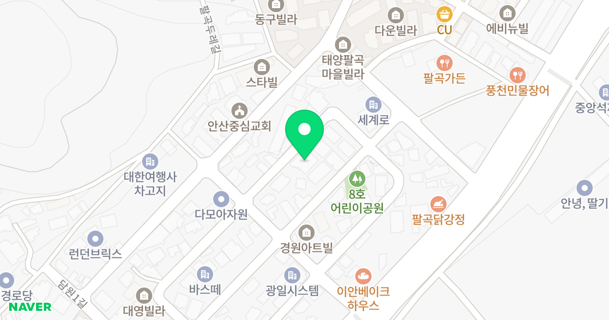 (425-3) 위치 지도 - 경기도 안산시 상록구 담원안길 24
