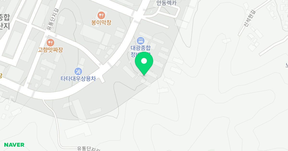 예담빌리지-나 위치 지도 - 경상북도 안동시 풍산읍 유통단지길 154-1
