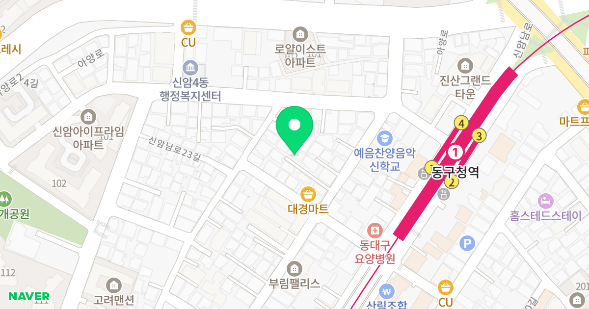 (326-2) 위치 지도 - 대구광역시 동구 아양로34길 18-10