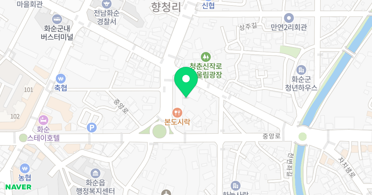 미래타워 위치 지도 - 전라남도 화순군 화순읍 자치샘로 48