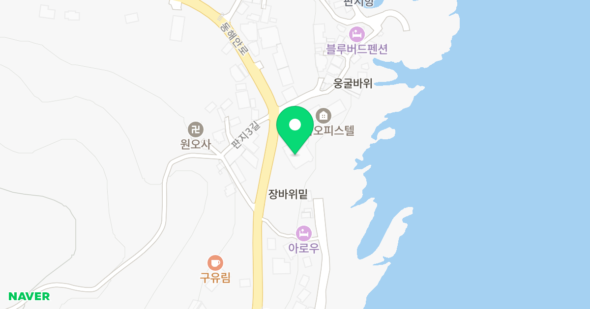 (229-2) 위치 지도 - 울산광역시 북구 동해안로 1348