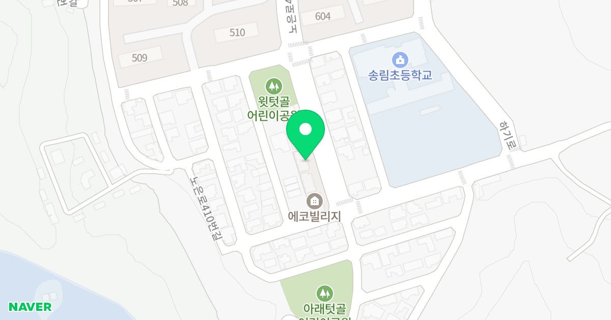 하기동 제로에너지 타운하우스 위치 지도 - 대전광역시 유성구