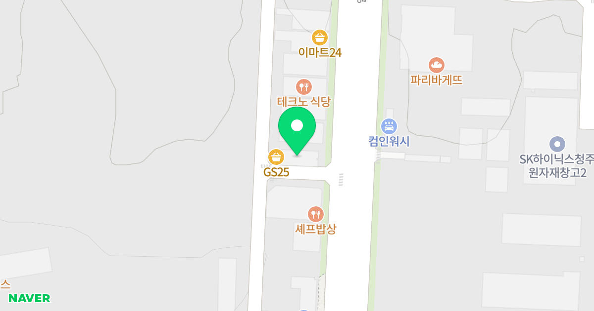 아크로폴리스 위치 지도 - 충청북도 청주시 흥덕구 엘지로 23