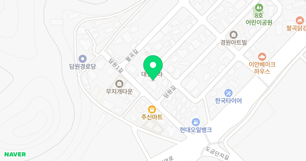(450-1) 위치 지도 - 경기도 안산시 상록구 담원1길 14