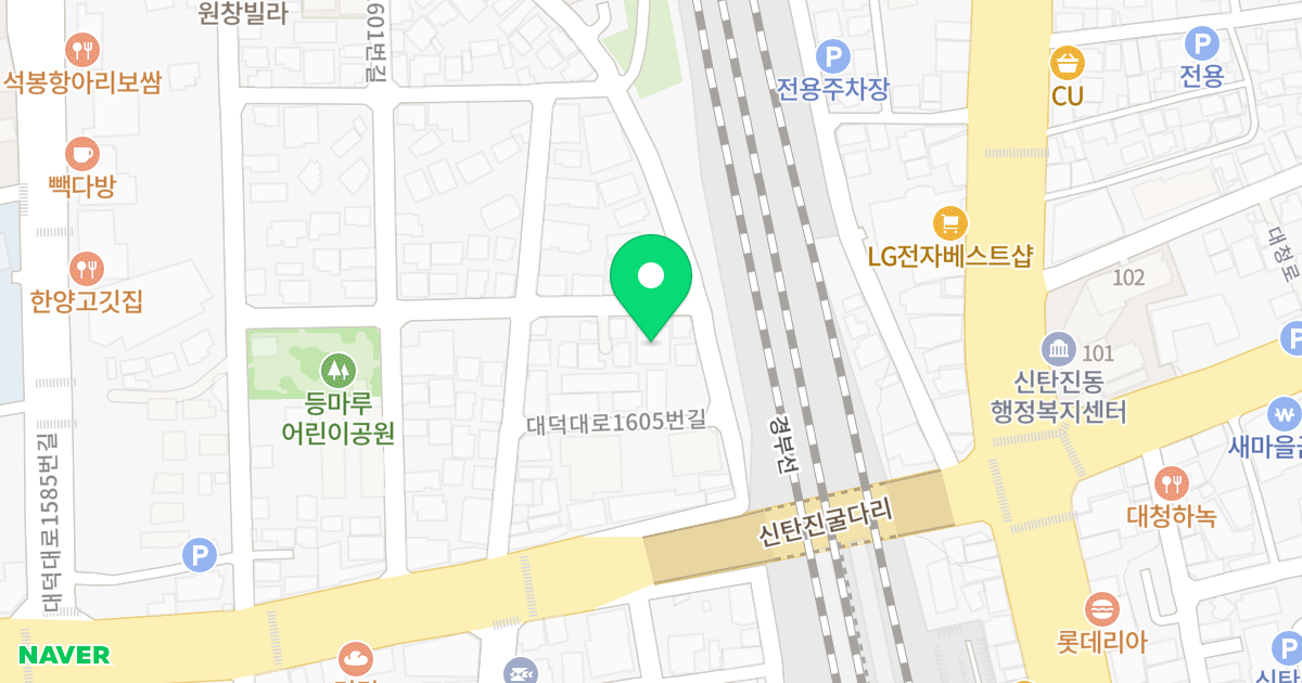 (200-3) 위치 지도 - 대전광역시 대덕구 대덕대로1605번길 26-20