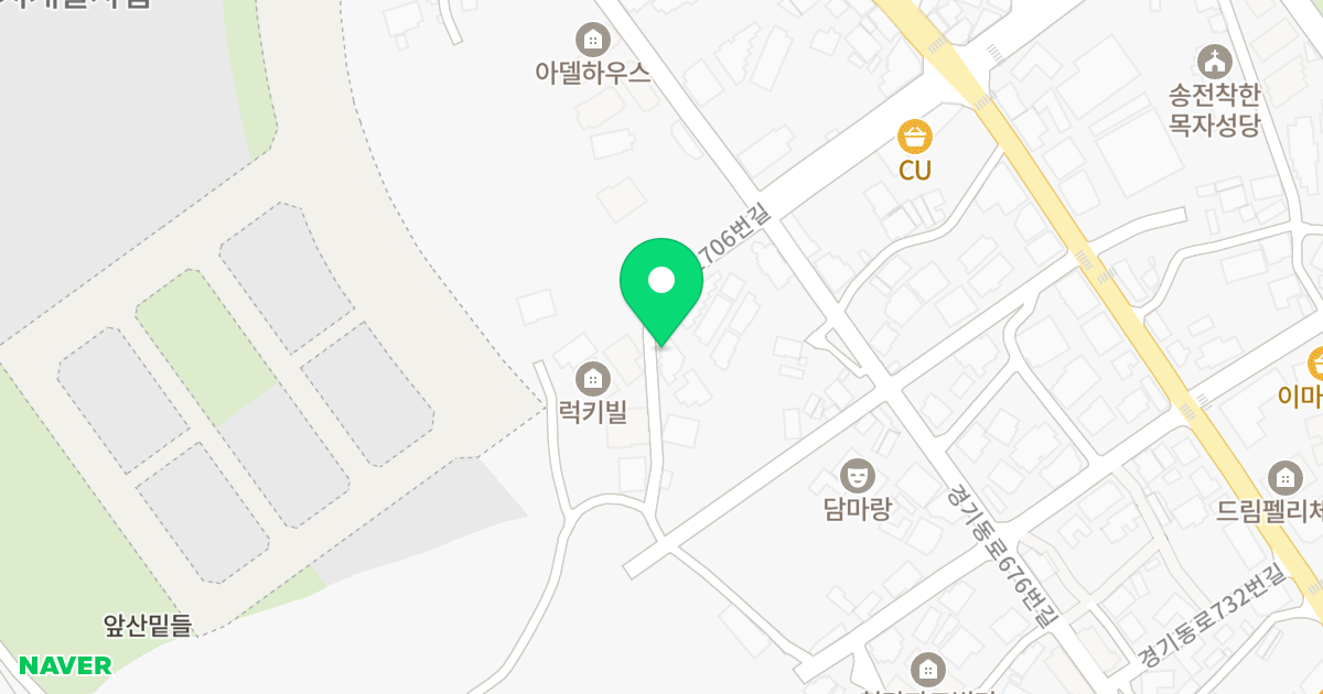 (629-3) 위치 지도 - 경기도 용인시 처인구 이동읍