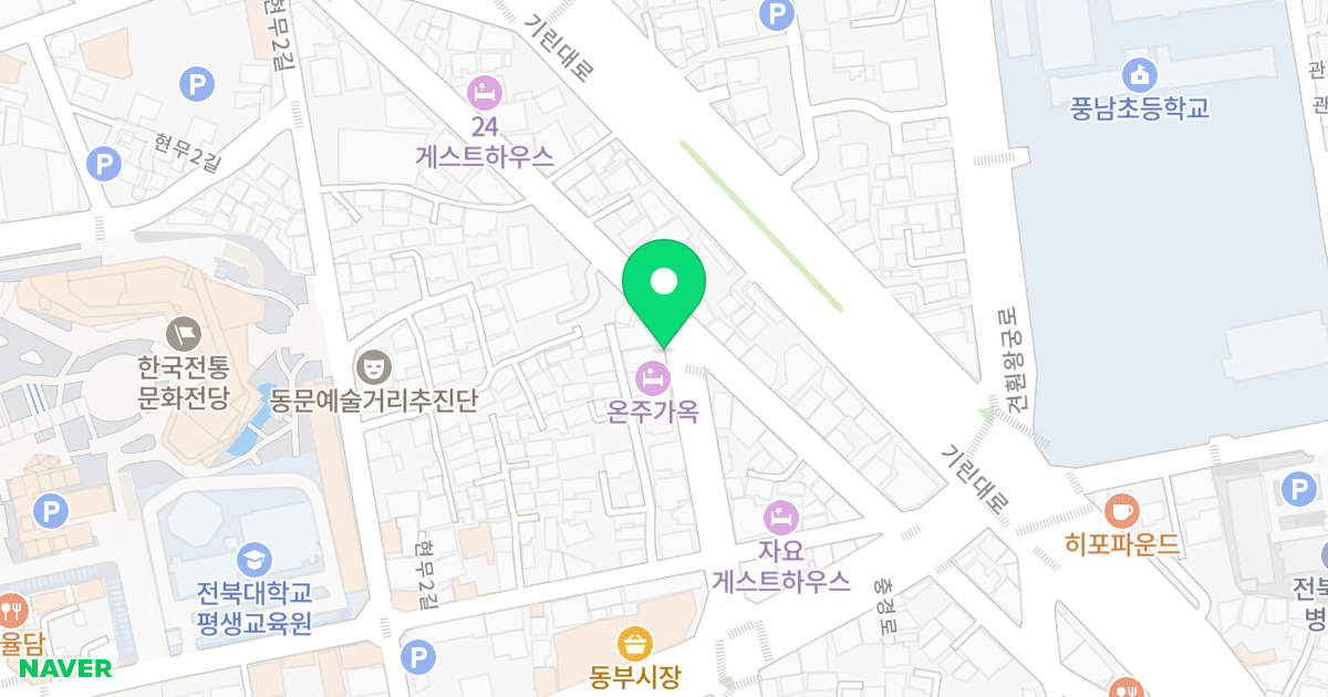 (7-7) 위치 지도 - 전북특별자치도 전주시 완산구 현무3길 29