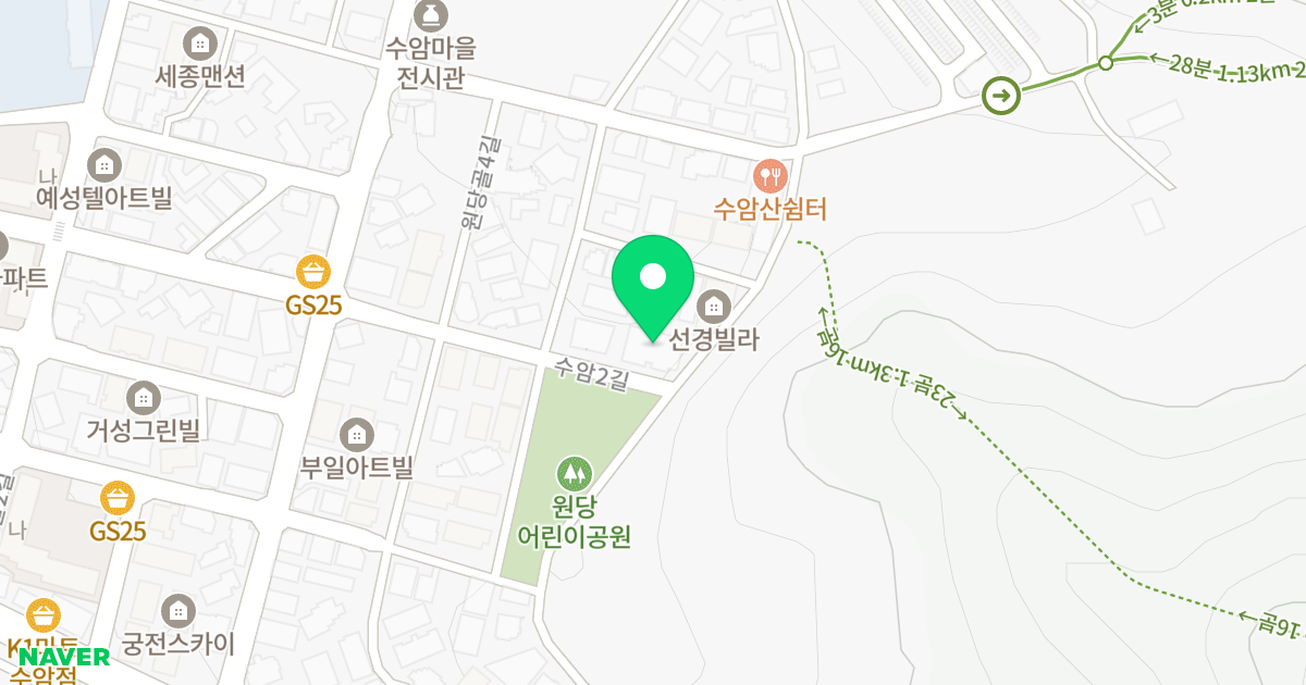 Aryan아리안A동 위치 지도 - 경기도 안산시 상록구 수암2길 49