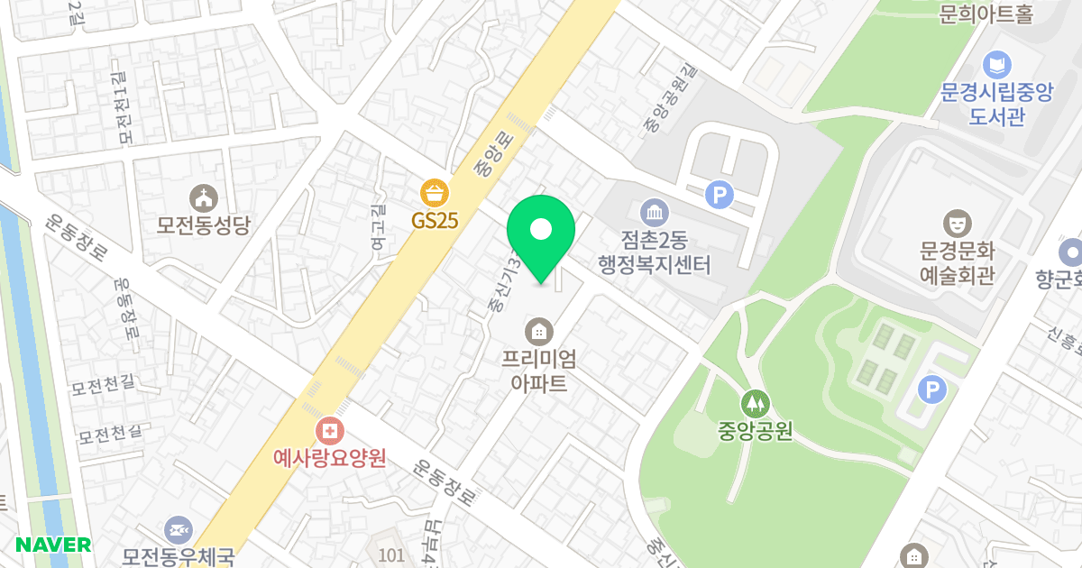 대원퀸즈힐프리미엄 위치 지도 - 경상북도 문경시 중신기4길 11