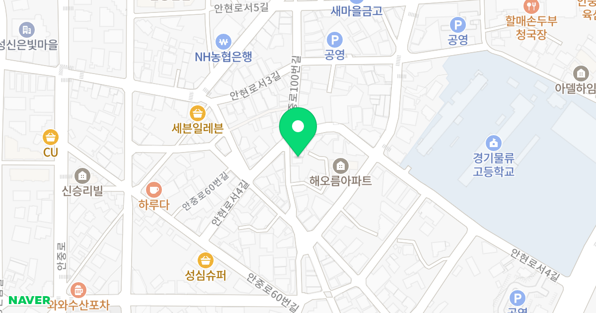 (262-72) 위치 지도 - 경기도 평택시 안중읍