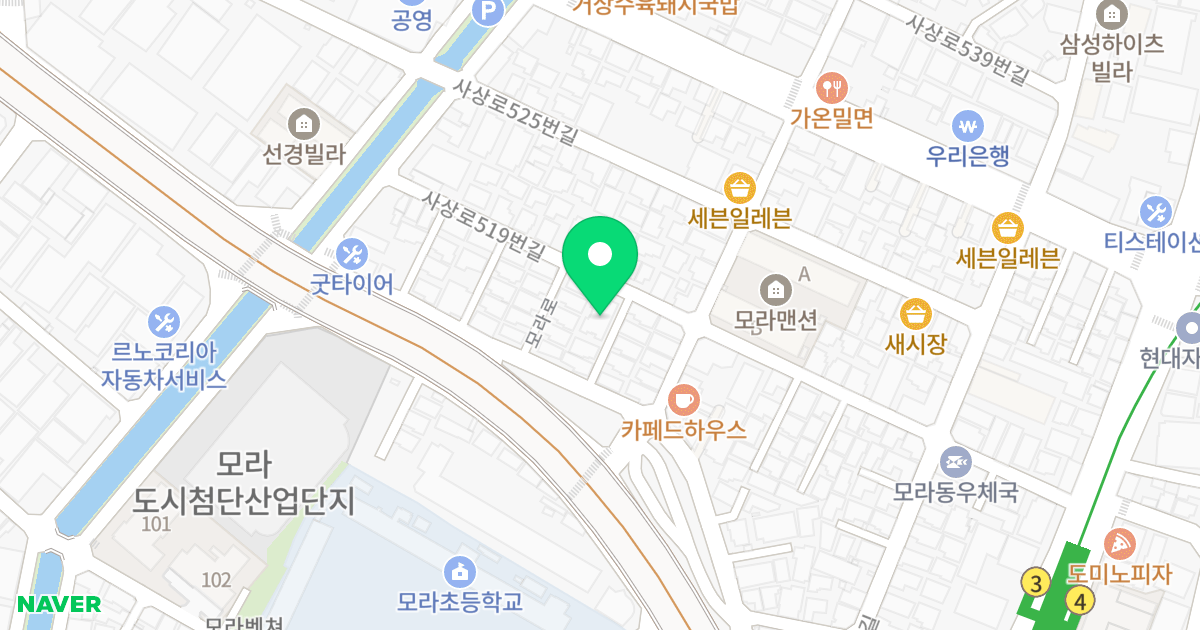 (650-32) 위치 지도 - 부산광역시 사상구 사상로519번길 49