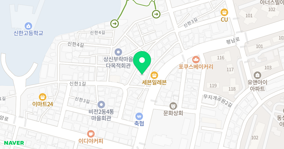 르하임Ⅱ 위치 지도 - 경기도 평택시 신한2길 3-12