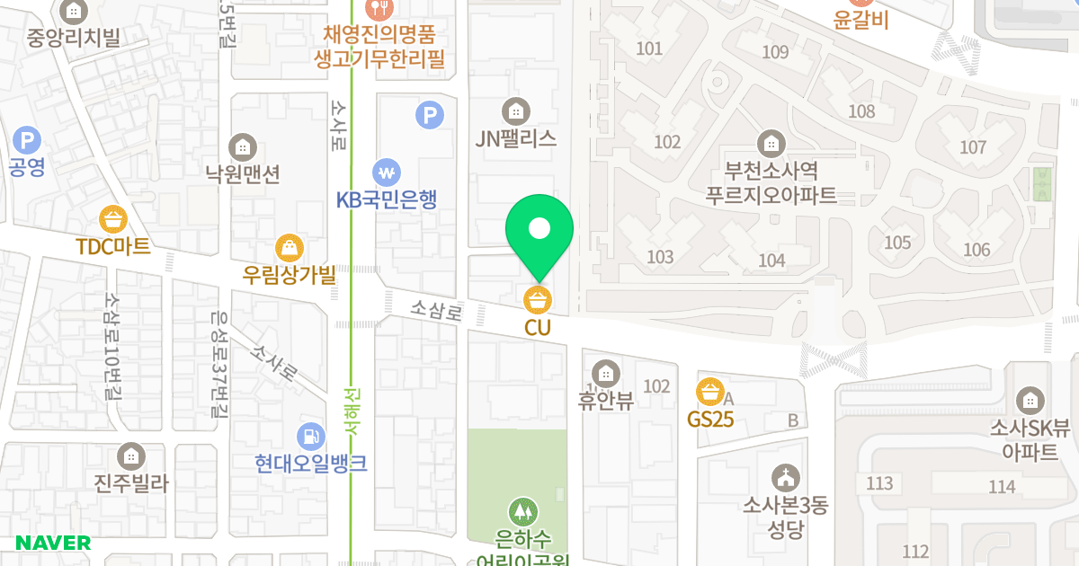 청담네스트 위치 지도 - 경기도 부천시 소사구  31