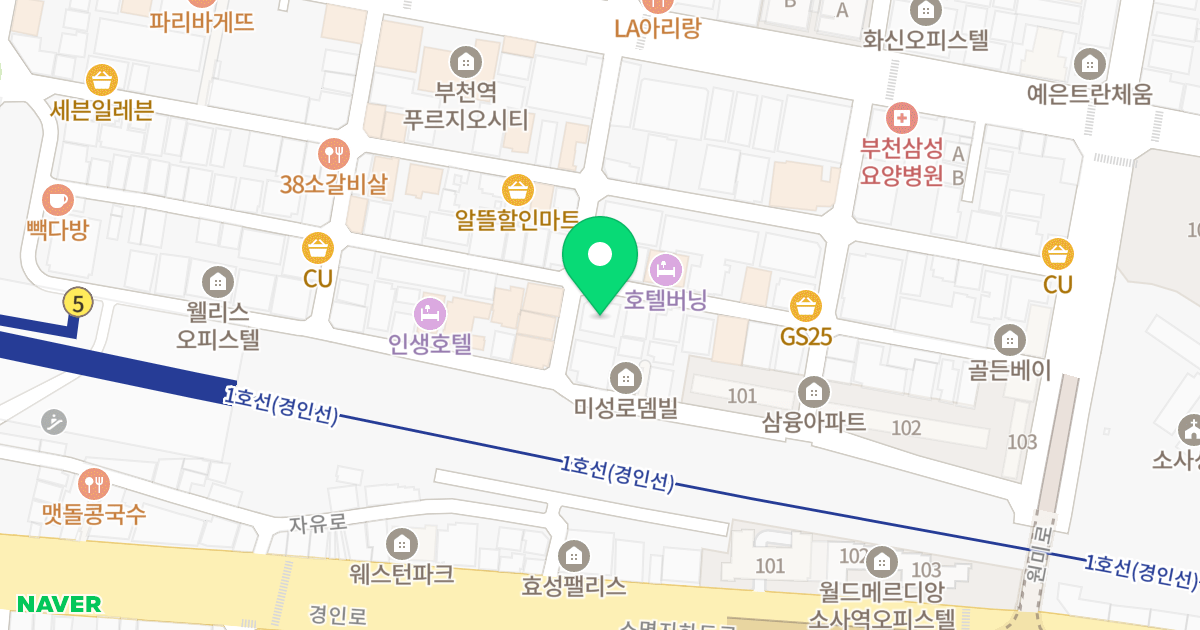 빌머스 위치 지도 - 경기도 부천시 원미구  27
