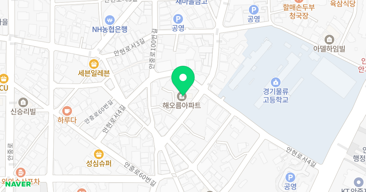 (262-76) 위치 지도 - 경기도 평택시 안중읍 안중로114번길 24
