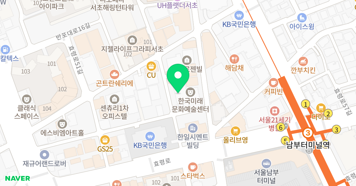 석탑오피스텔 위치 지도 - 서울특별시 서초구 효령로53길 18