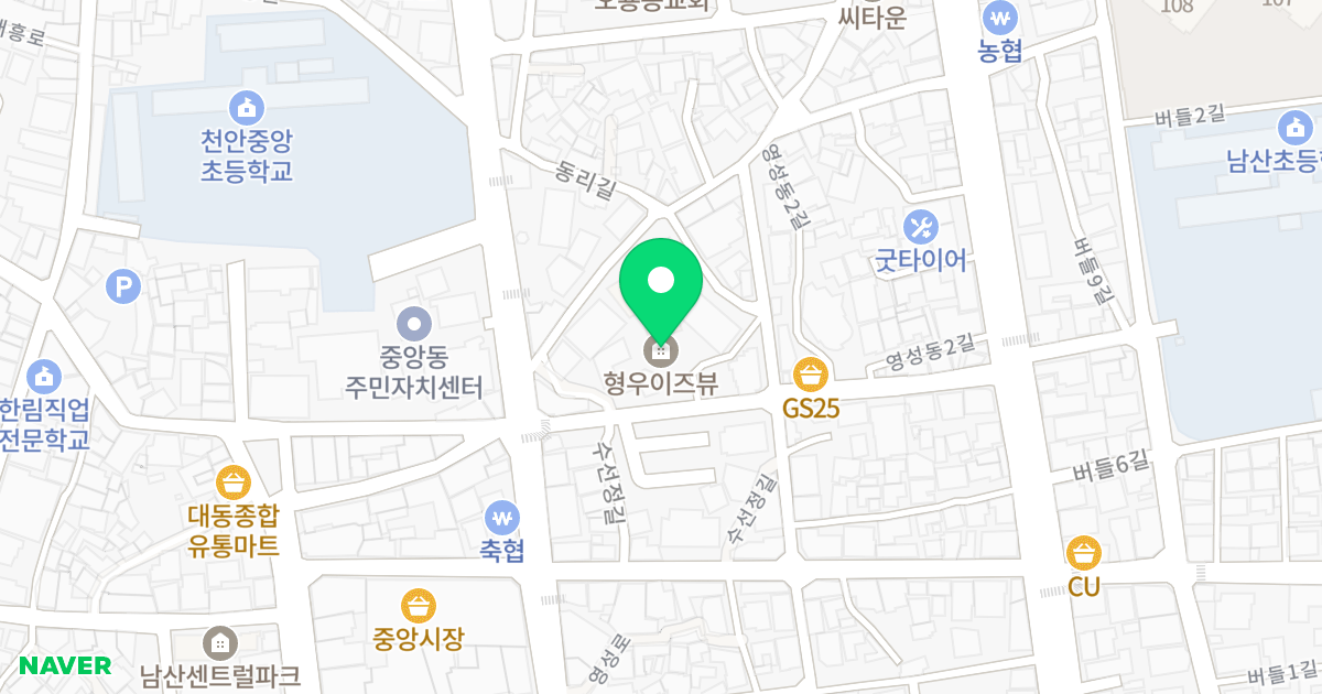 (20-1) 위치 지도 - 충청남도 천안시 동남구 영성동2길 3