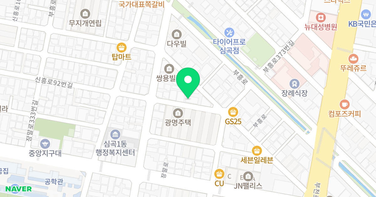 리버에비뉴 위치 지도 - 경기도 부천시 원미구  71