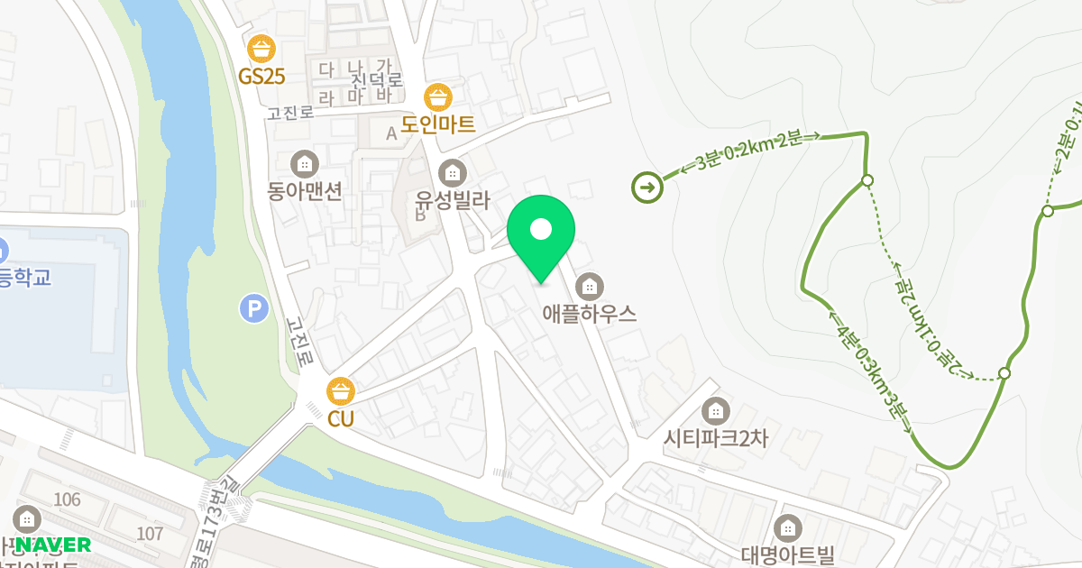 퍼스트밸리 위치 지도 - 경기도 용인시 처인구 고진로59번길 12