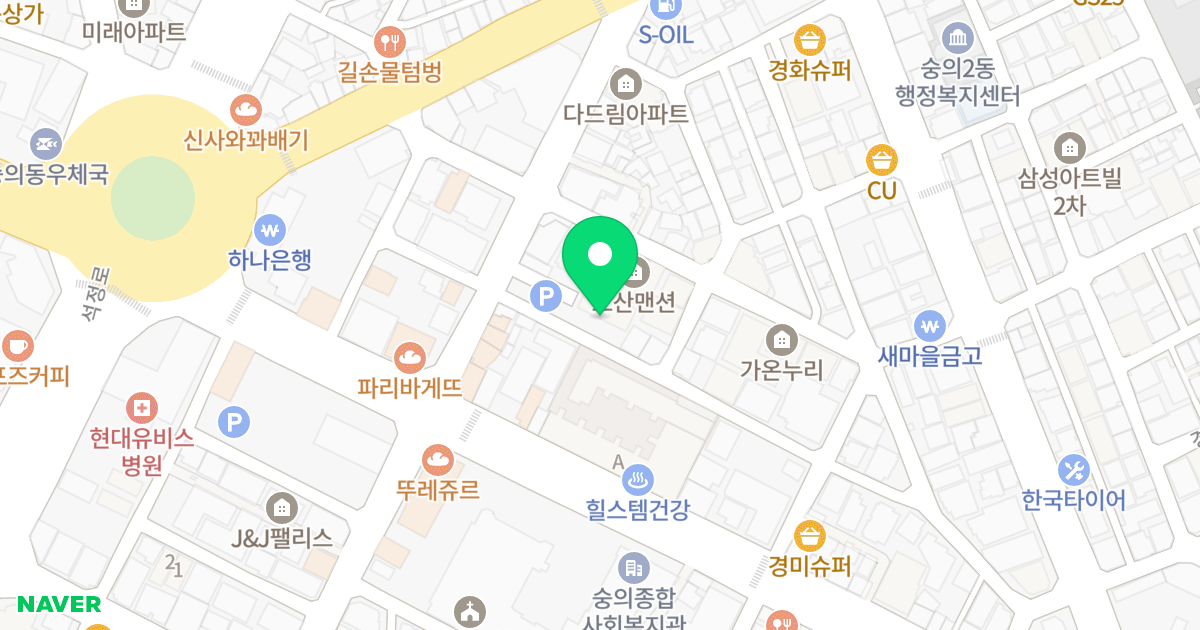 시티캐슬 위치 지도 - 인천광역시 미추홀구  56