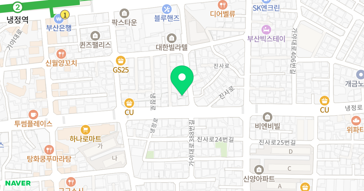 골드팰리스 위치 지도 - 부산광역시 사상구 가야대로388번길 30