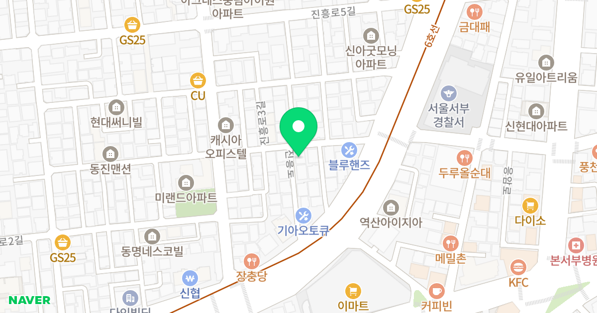 (42-52) 위치 지도 - 서울특별시 은평구 진흥로3길 7