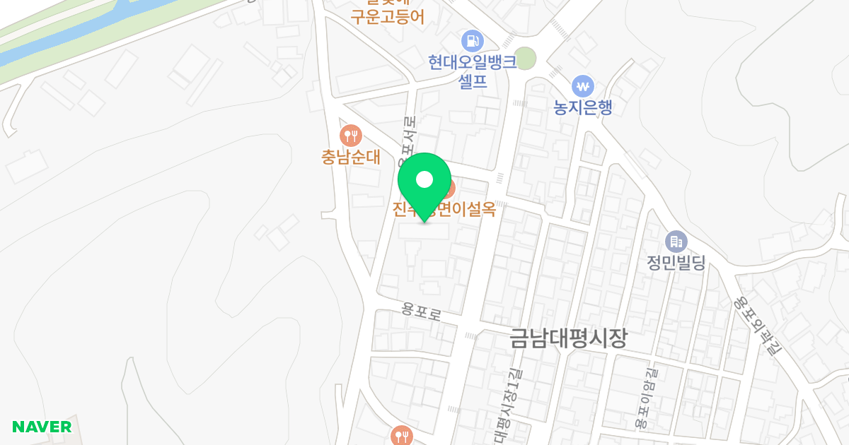 라프리마 위치 지도 - 세종특별자치시 금남면 용포서로 38