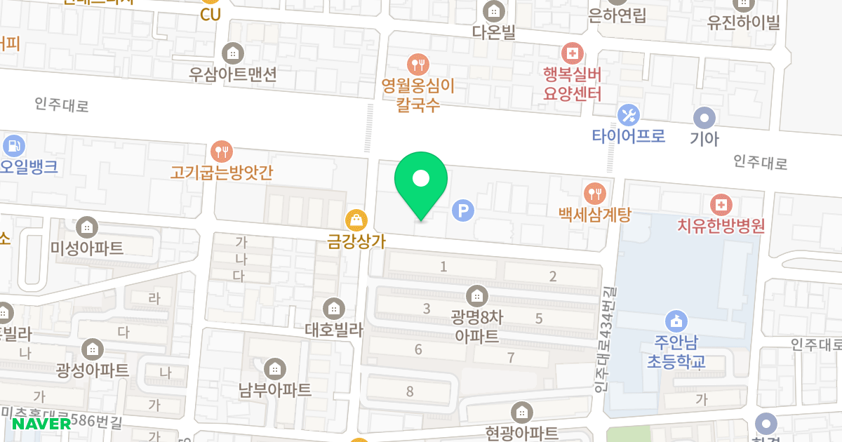 다다주택  위치 지도 - 인천광역시 미추홀구