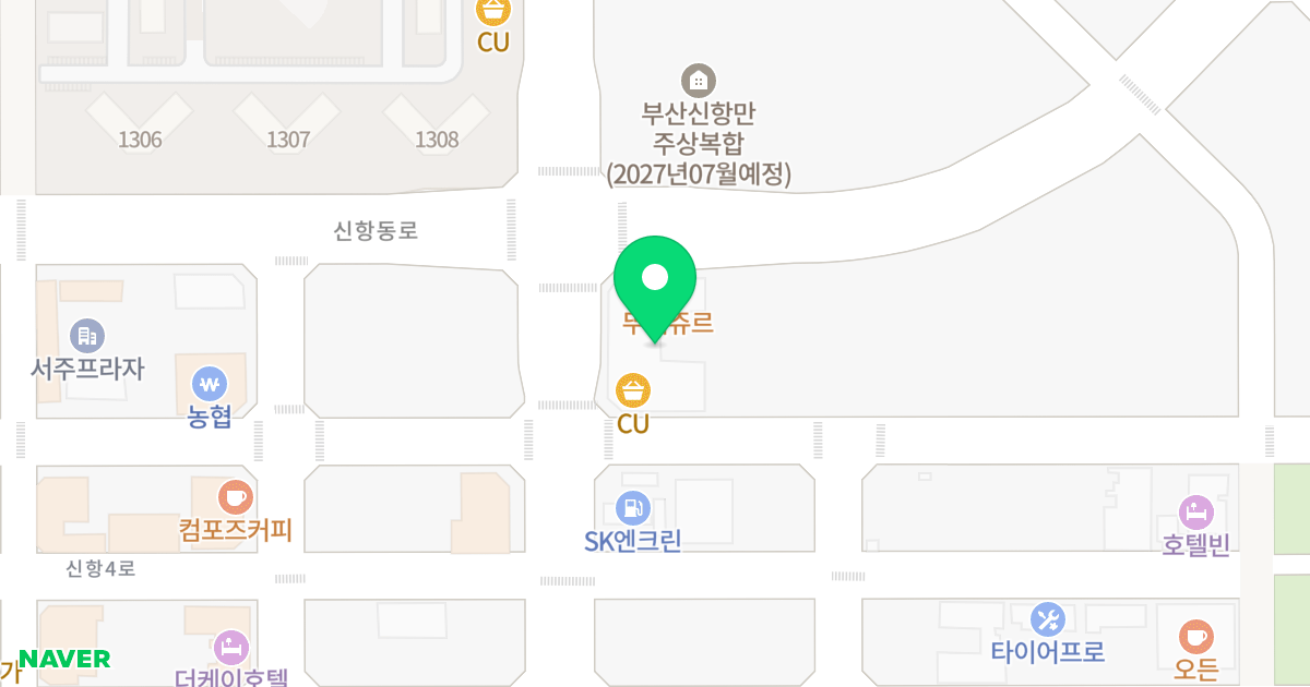 용원동 오송스퀘어 위치 지도 - 경상남도 창원시 진해구