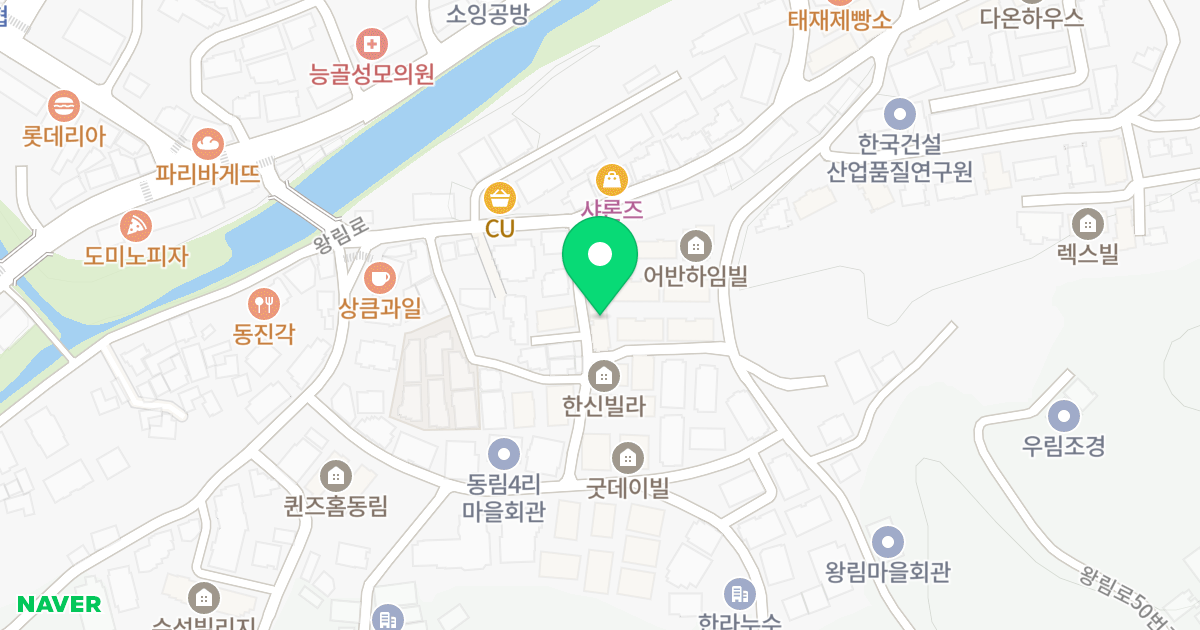 해피하우스 위치 지도 - 경기도 용인시 처인구 모현읍
