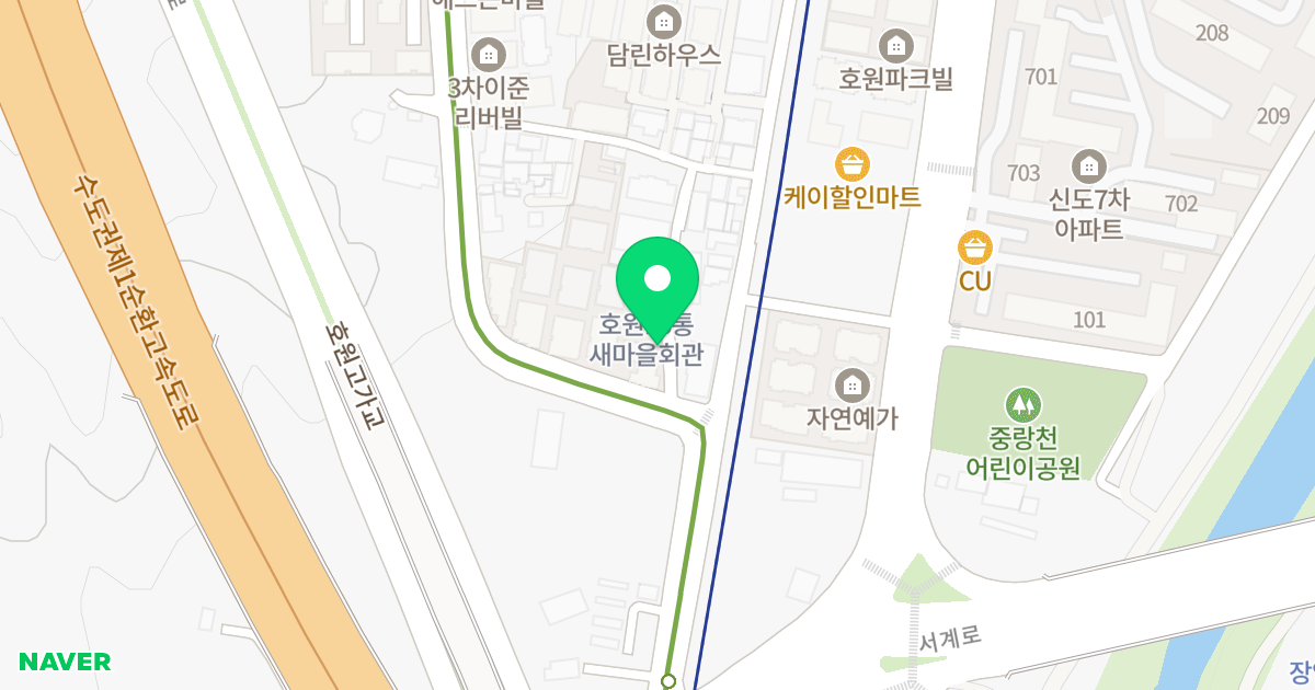 제5동 위치 지도 - 경기도 의정부시