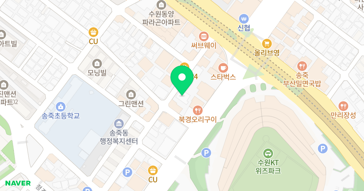 제이플러스 위치 지도 - 경기도 수원시 장안구 경수대로927번길 21