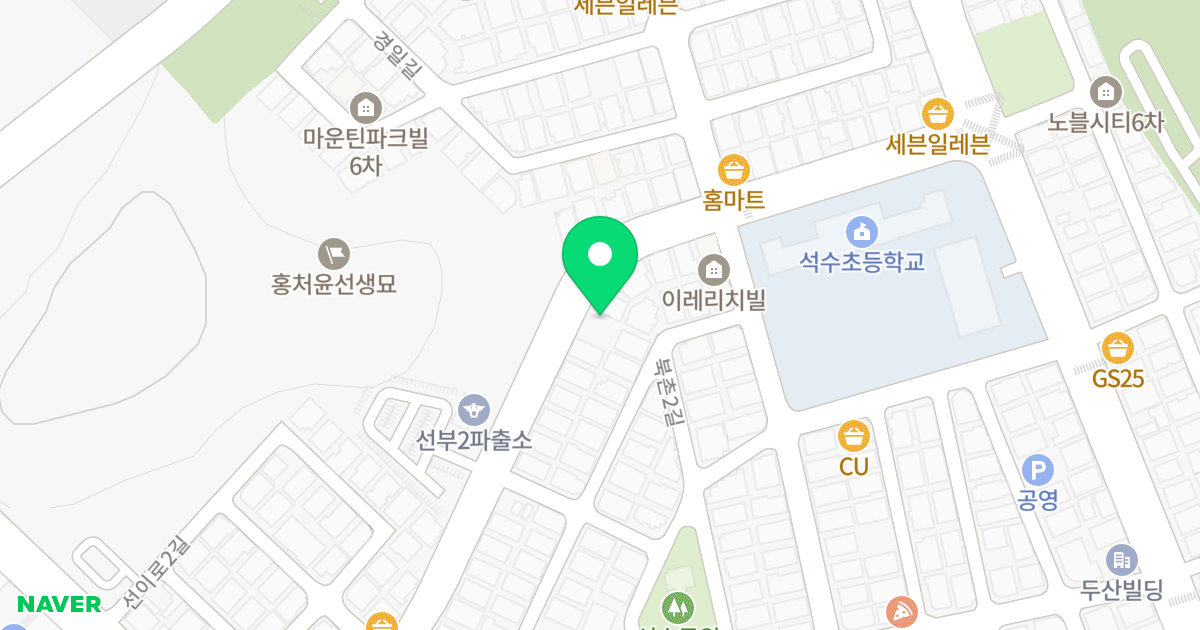 리슈빌 위치 지도 - 경기도 안산시 단원구 선여불로 28