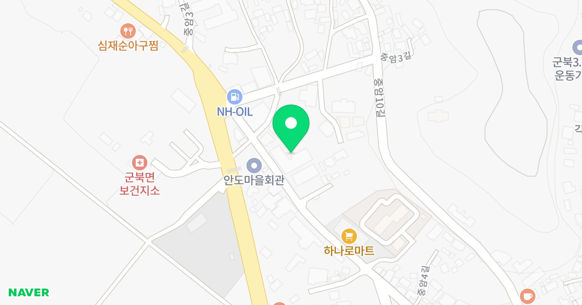 예원시티빌 위치 지도 - 경상남도 함안군 군북면 중암4길 17