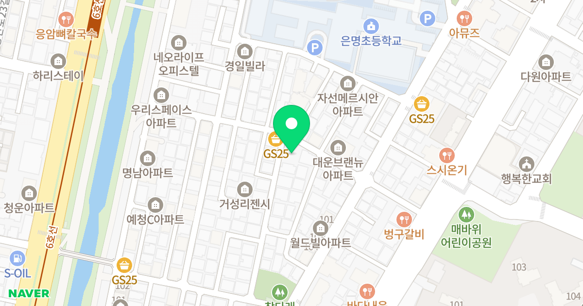 주건축물제1동 위치 지도 - 서울특별시 은평구 응암로29길 13