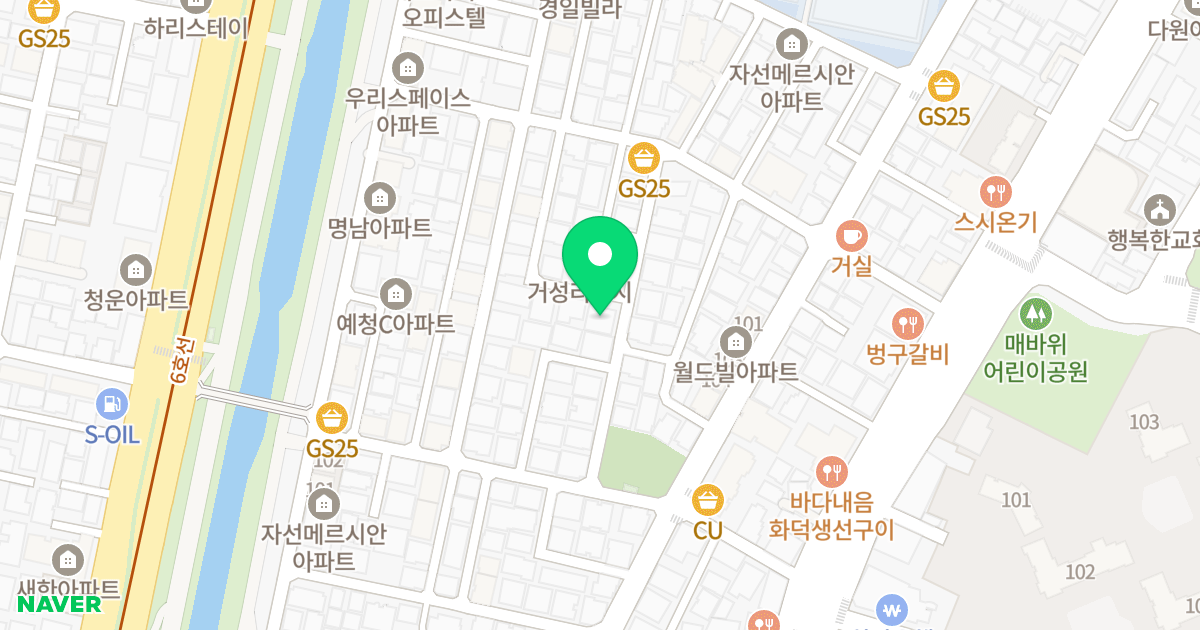 비엔트 위치 지도 - 서울특별시 은평구 응암로29길 15-16