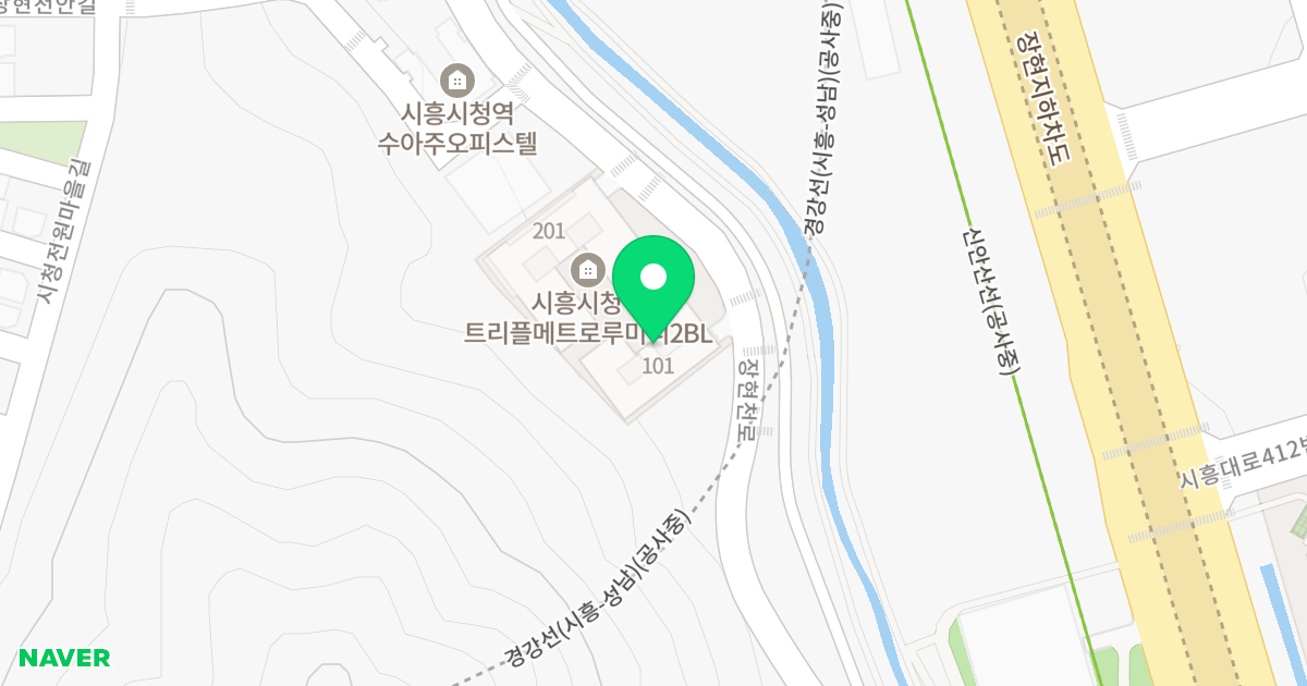 트리플 메트로 루미니 바이 롯데캐슬 위치 지도 - 경기도 시흥시 장현천로 24