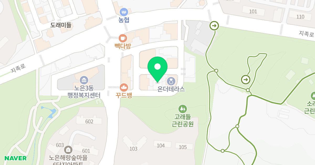 탑하우스 위치 지도 - 대전광역시 유성구 지족동로142번길 13