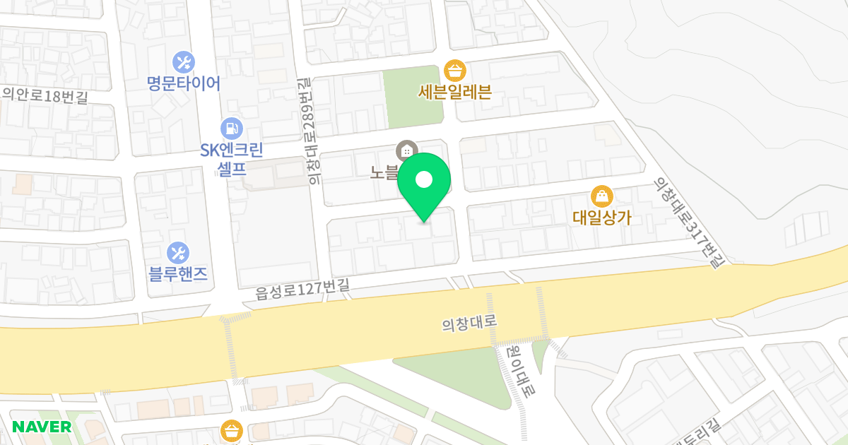 (주)성지 오피스텔 위치 지도 - 경상남도 창원시 의창구 의창대로289번길 6-16